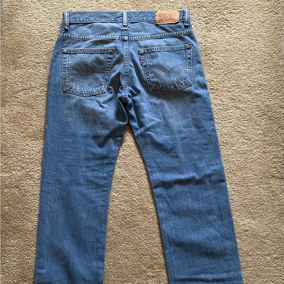 Vintage 1990s Levi’s 511 Skinny Jeans 30x30 - Picture 3 of 5